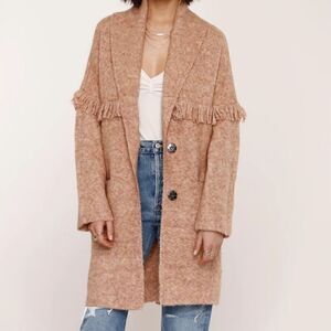 NWOT Revolve Heartloom Taleen Knit Cardigan Coat